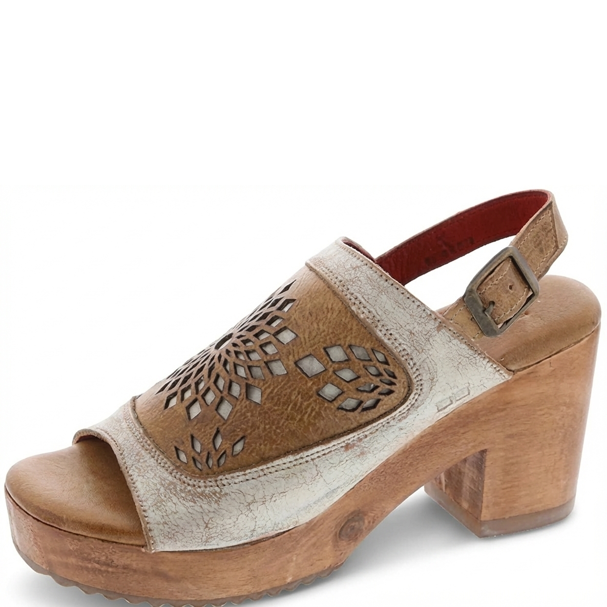 New Bedstu Women's Jinkie Slingback Heel In Nectar Lux Cashew